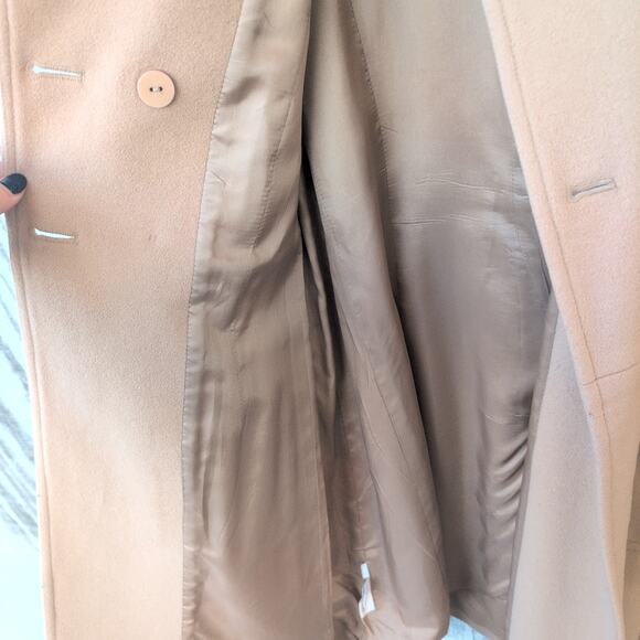 Ann Taylor Loft Wool Blend Pea Coat Women's 8 *Flawed Interior - Picture 6 of 11